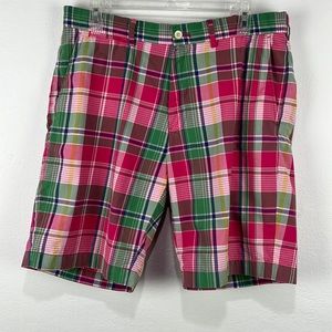 Ralph Lauren Polo Golf Men’s Plaid Shorts Size 34